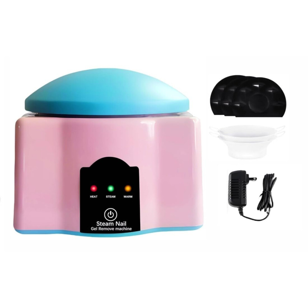 Electric Nail Polish Remover with Automatic Steam Softening for Fast Gel Removal at Home and Salon