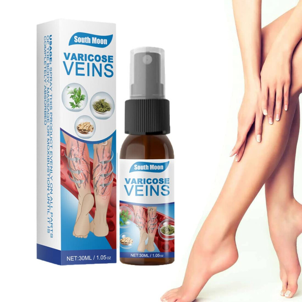 Varicose Vein Treatment Spray for Legs  Cooling Relief, Reduce Visible Veins, Fast Absorbing Formula