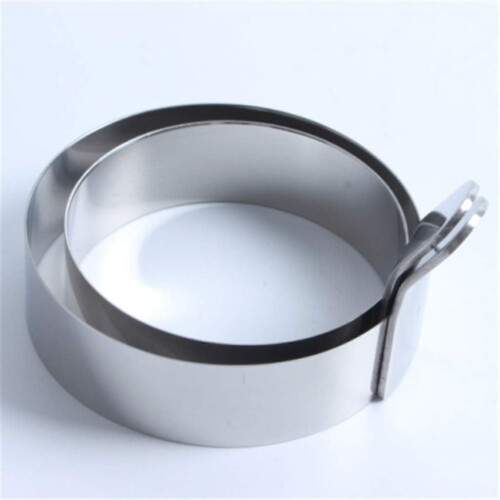 Stainless Steel Fried Pancake Mold 7.5 cm Diameter Silver Kitchen Accessory Pancake Ring 2