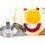 Stainless Steel Fried Pancake Mold 7.5 cm Diameter Silver Kitchen Accessory Pancake Ring 2