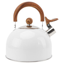 Stovetop Whistling Kettle 1 Piece White Nylon Whistle Small Tea Pot For Water Boiling