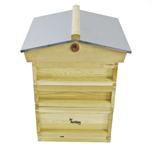Assembled Actiasbee Pine Bee Hive 2 Super 1 Brood