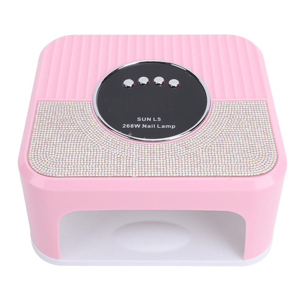 LED Nail Lamp with Automatic Sensor,  Power UV Dryer for Fast Curing Gel Polish at Home or Salon