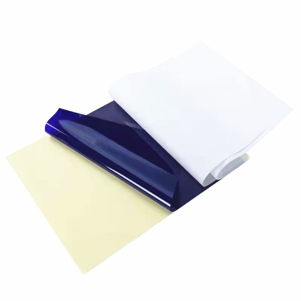 A4 Tattoo Transfer Paper 100 Sheets Thermal Stencil Paper 4 Layer Design for Sharp Transfers