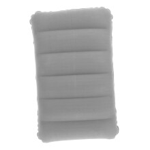 Inflatable Camping Pillow, Soft Flocked Cushion, Travel Nap Mat With Lumbar Support For Backpacking And Airplane