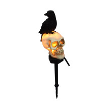 Outdoor Solar Lights Skull Garden Lights Halloween Lights Waterproof IP65 Garden LED Lamp Patio Yard Path Decoration