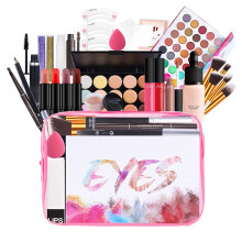 All in One Makeup Kit for Women with Brushes Palette Lipstick Mascara Long Lasting Travel Gift