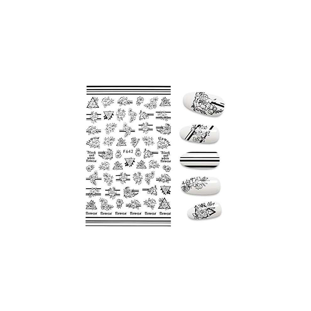 3D Leaf Design Nail Art Stickers, Vibrant Multicolor SelfAdhesive Nail Foil for DIY Manicure