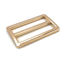 TriGlide Slides Heavy Duty Zinc Alloy Metal Slide Buckles 11/4 Inch Light Gold Webbing Strap Belt Adjusters 10 Pcs