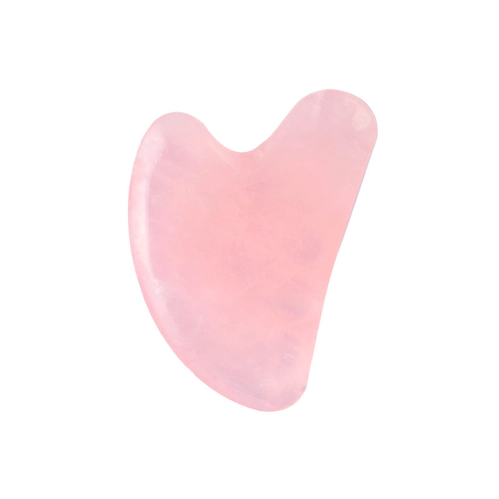 Natural Jade Gua Sha Tool Heart Shaped Board for Facial Sculpting and Wrinkle Prevention