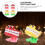 4Pcs Creative Teeth Shape Clockwork Toys Funny Wind-up Tooth Playthings 3