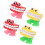 4Pcs Creative Teeth Shape Clockwork Toys Funny Wind-up Tooth Playthings 2