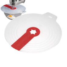 Splash Guard Silicone Reusable Egg Eyelid Cover Fits Most Blender Bowls For Baking Cream Foam Pans Splashes