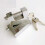 Heavy Duty Stainless Steel Security Padlock 50mm AntiTheft with 3 Keys for  Containers 1