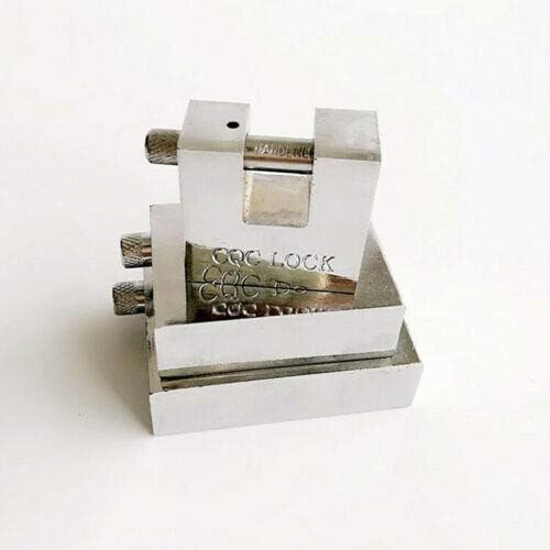 Heavy Duty Stainless Steel Security Padlock 50mm AntiTheft with 3 Keys for  Containers 1