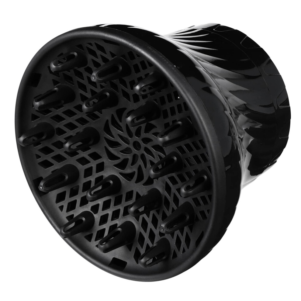 Universal Hair Dryer Diffuser Attachment for Curly Hair with Frizz Reduction and Even Airflow