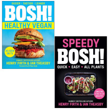 BOSH! Healthy Vegan and Speedy BOSH! By Henry Firth & Ian Theasby 2 Books Collection Set