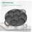 Egg Frying Pan 7 Hole Non Stick Surface for Multi Egg Omelette and Versatile Breakfast Cooking 26cm 2