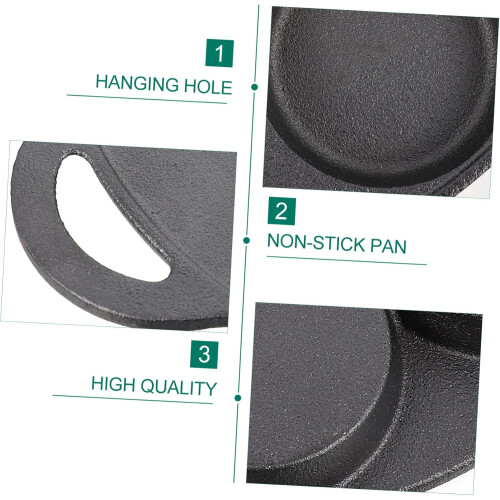 Egg Frying Pan 7 Hole Non Stick Surface for Multi Egg Omelette and Versatile Breakfast Cooking 26cm 2