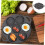 Egg Frying Pan 7 Hole Non Stick Surface for Multi Egg Omelette and Versatile Breakfast Cooking 26cm 4