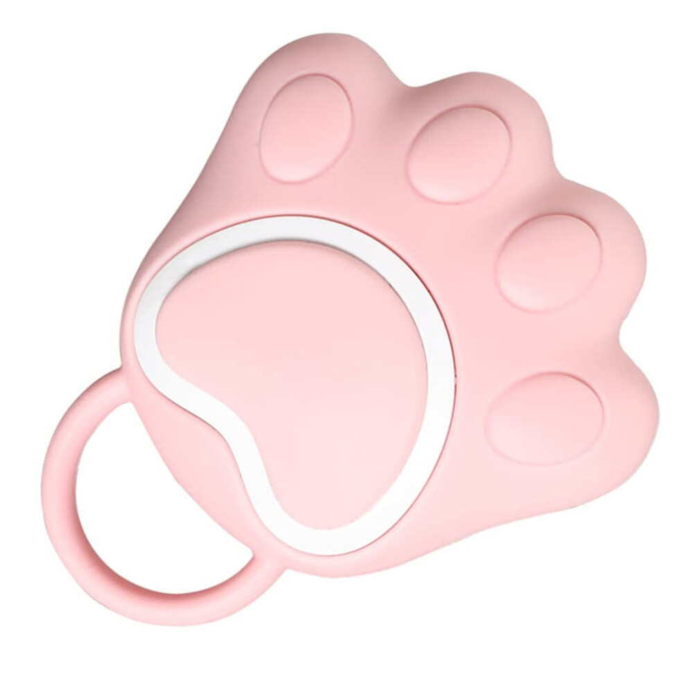 Silicone Shower Brush With Builtin Soap Dispenser And Gentle Scalp Massage For Kids And Adults Pink