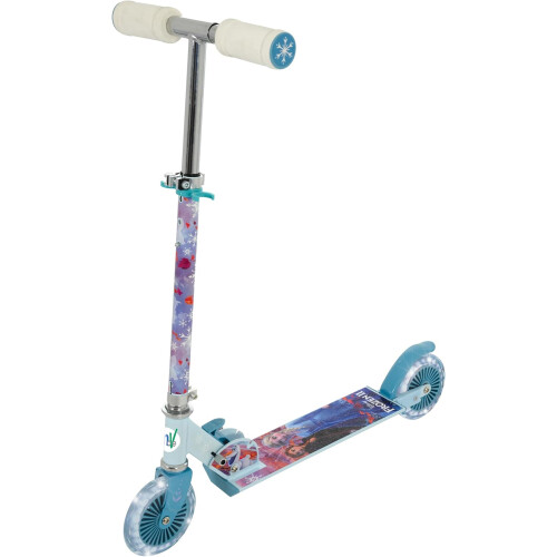 Disney Frozen Frozen 2 Folding Inline Scooter with Light Up Wheels