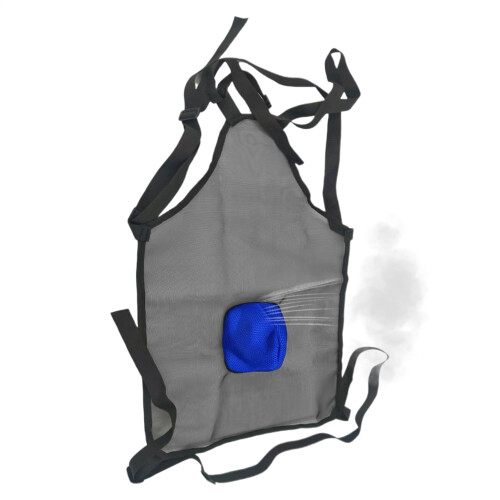 Goat Breeding Control Apron with Quick Release and Breathable Mesh for Farming