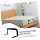 2Pcs Metal Mattress Slide Stopper Bars for Bed Frame, Prevent Sliding and Enhance Stability 3
