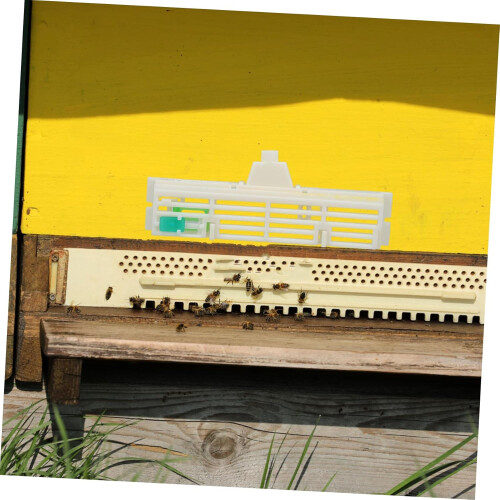 2pcs Beekeeping Tools with Beehive Frame Holder Queen Excluder and AntiTheft Entrance Mesh 2