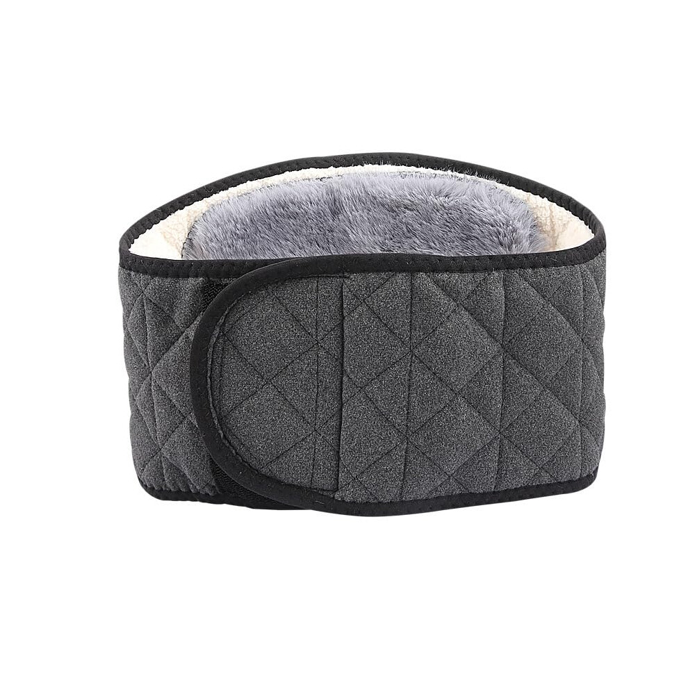Dark/Gray Back Support Belt Winter Lumbar Belt Stomach Lumbar Supports Men Women Xl Pain Relief Waist Kidney Brace