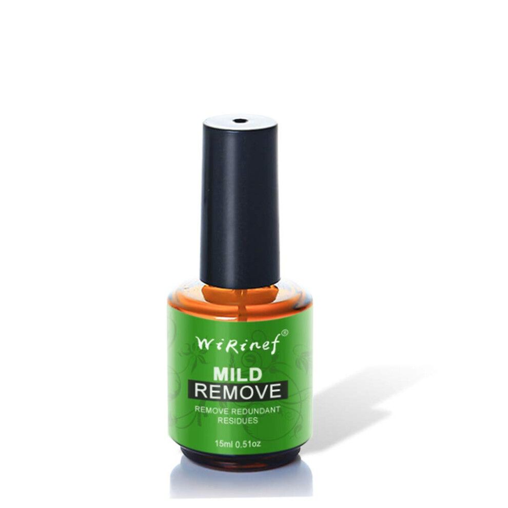 Gel Nail Polish Remover 15ml Fast Magic Formula Protects Natural Nails for UV LED Use