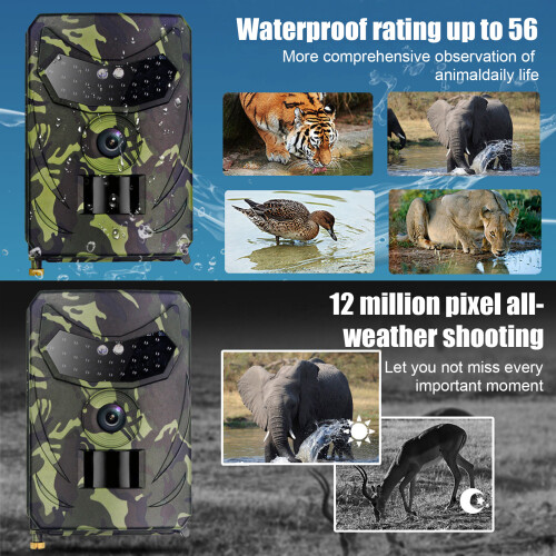 PR100B Caméra de chasse 20 MP 135  95  60 mm Noir 1