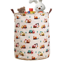 Baby Laundry Basket, SpaceSaving Nursery Basket, Colourful Toy Storage Bin For Baby Room, University Dorm, Bathroom