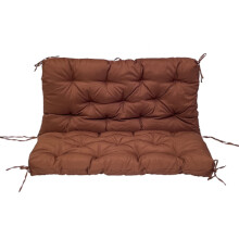 Outdoor Bench Cushion Thickened Patio Sofa Cushion With Ties Waterproof Garden Furniture Porch Chaise Lounge