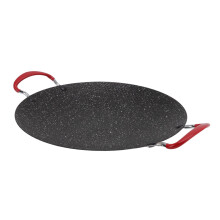 BBQ Grill Pan, NonStick, 30cm, 6Layer Coating, Gas and Ceramic Stove Compatible, Anti Scalding Handle