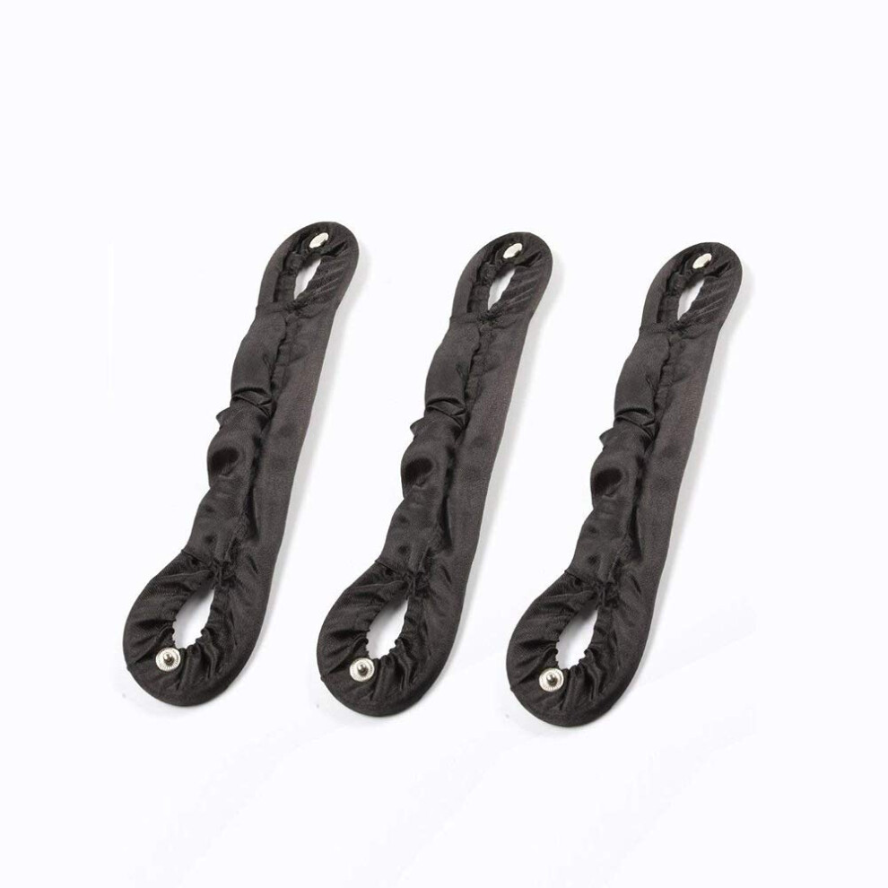 Hair Bun Maker Set with Two Sizes, Lightweight Reusable Donut Tool for Fast Ponytail Styling