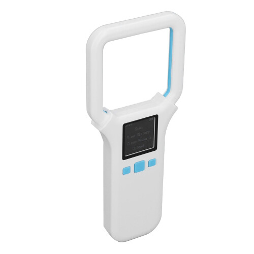 Adjustable Menu Pet Microchip Scanner OLED Display Screen Built-in Rechargeable Battery Multifunction Bluetooth Microchip Scanner Data Upload 2