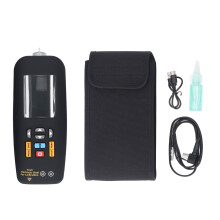 Digital Tachometer With Vibration Analysis, Portable LCD Vibration Analyzer For Velocity Displacement Measurement LCD Color Display Screen Flip Auto