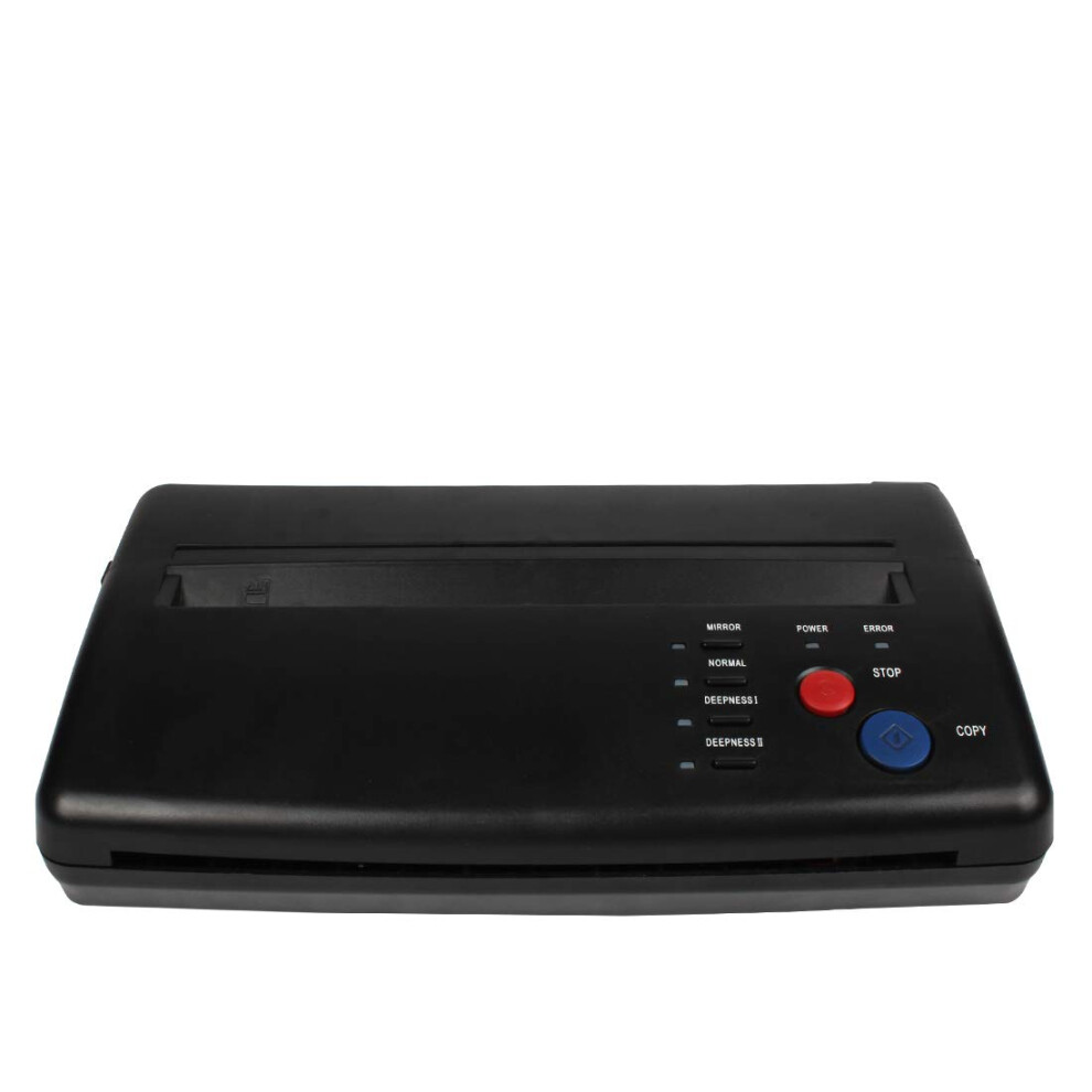 Tattoo Stencil Printer with Fast Transfer Speed, Dual Depth Modes, Low Noise, 20 Stencil Papers