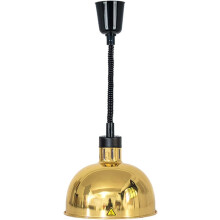Restaurant Hanging Food Warming Lamp Model D Stainless Steel Adjustable Chain 110V E26 Socket