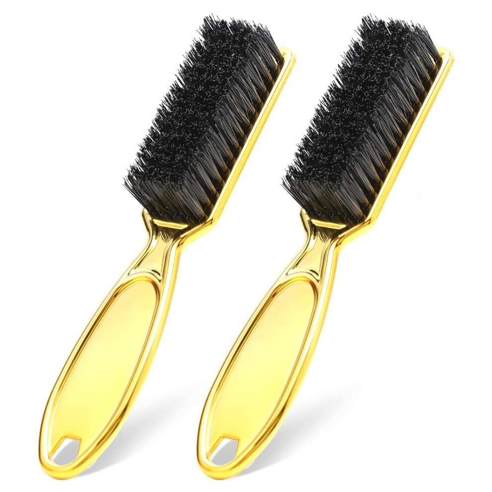 Gold Clipper Cleaning Brush For Barbers Quick Blade Cleaning Gentle On Blades Salon And Home Use