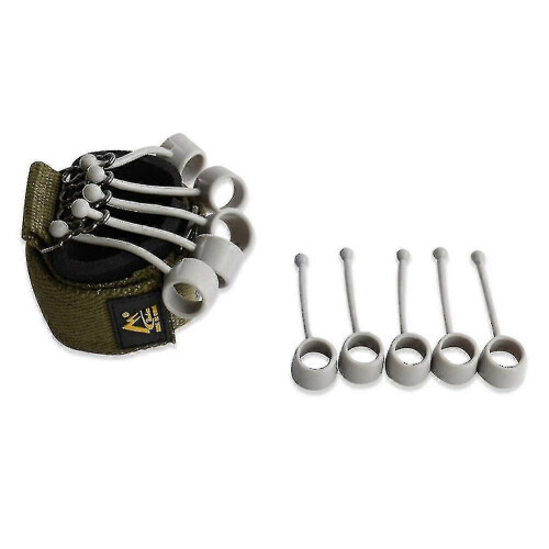 Finger Extensor Exerciser Hand Yoga Resistance Band Strength Trainer 1