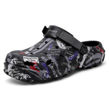 Men's Garden Clogs Slip On Sandals Waterproof Breathable AllTerrain Grip Comfort 11 UK Black