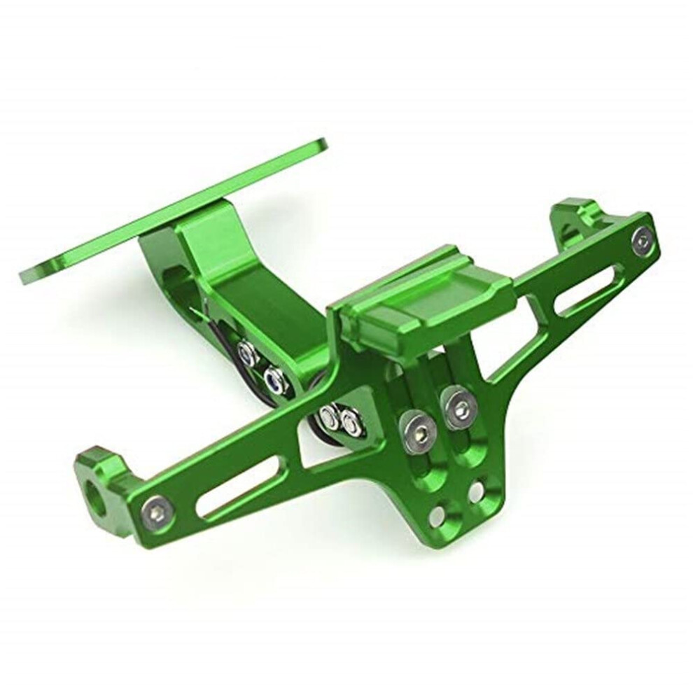 Motorcycle Tail Tidy Fender Eliminator For Kawasaki Z Series Adjustable Angle Aluminum License Plate Holder 9044945559521