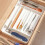 Silverware Organizer Expandable Drawer Tableware Flatware Holder For Home Kitchen Restaurant Counter Desk Dressing Table 2