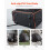 Welding Backpack with Helmet Holder, Large Capacity 35.6L 600D Polyester Welder Tool Bag 4