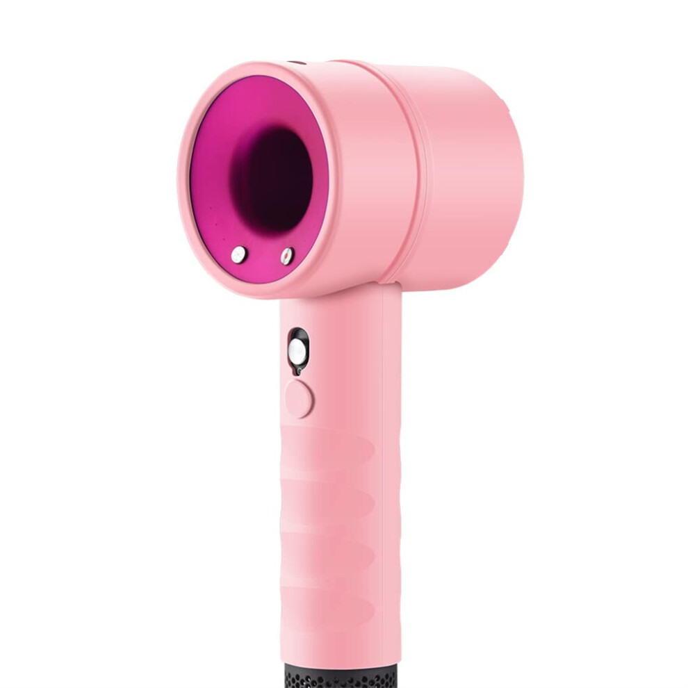 Pink Case For Dyson Hair Dryer Silicone Cover With Scratch Protection And Precise Port Access