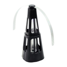 Rechargeable Table Fly Repellent Fan with LED Light, FingerSafe Fly Control for Indoor and Outdoor Dining