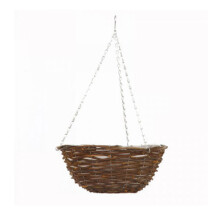 Smart Garden Rattan Hanging Basket - 14"