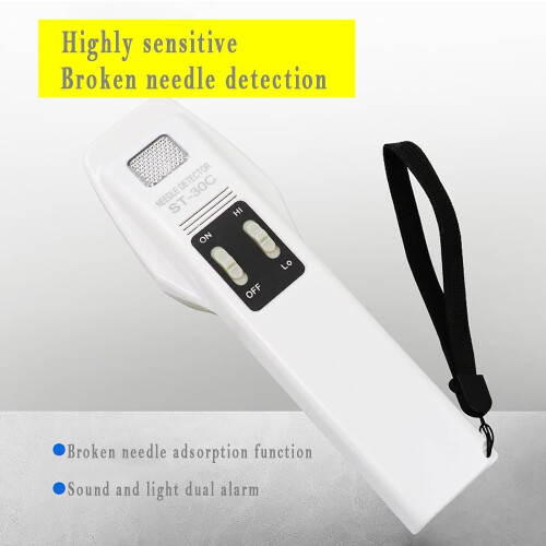 Handheld Needle Detector for Textiles with  Sensitivity Broken Needle Finder and Alarm 1